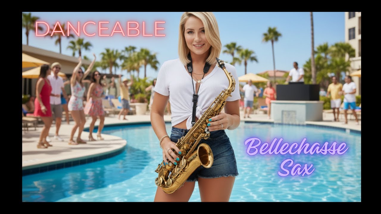 🎷SUMMER VIBES!!🌈✨ #saxophone #sax #aimusic #dance