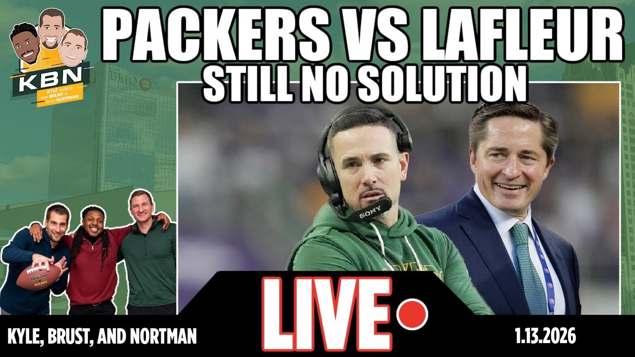 LIVE: Are the Packers RUNNING OUT of Options? | Is Matt LaFleur REALLY a Top-5 Coach?