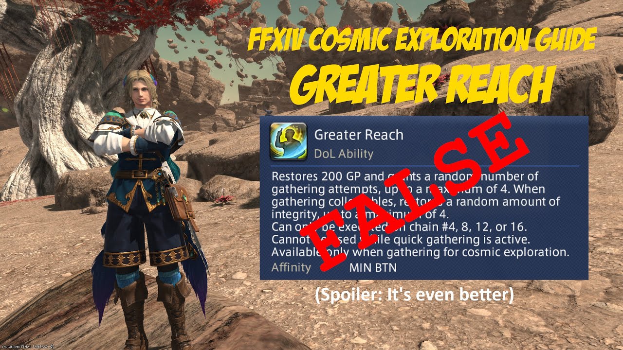 Руководство по исследованию космоса в FFXIV от Oizys: Расширение до локации Greater Reach