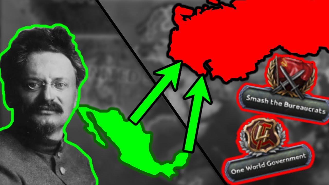 Я СПАС ТРОЦКОГО и ВЕРНУЛ Россию в Мексику в Hearts of Iron IV