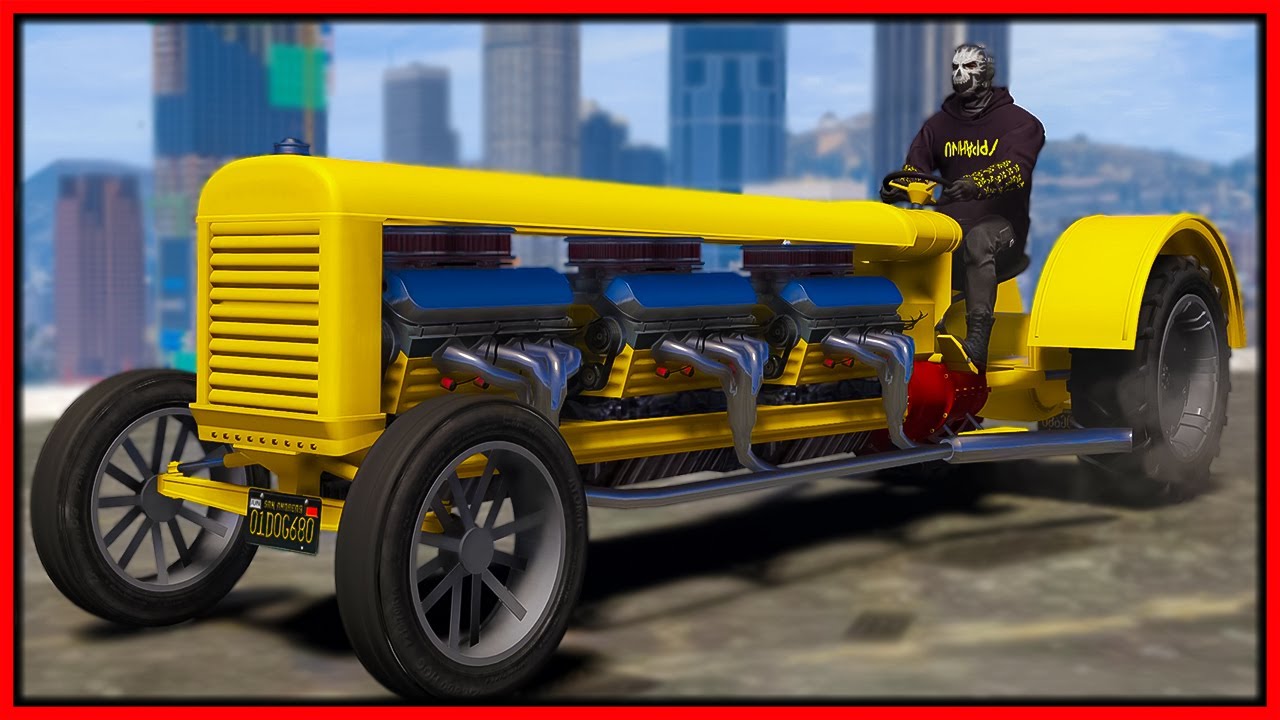 Ролевая игра GTA 5 — Я построил ДРИФТ-ТРАКТОР, и копы его возненавидели | RedlineRP