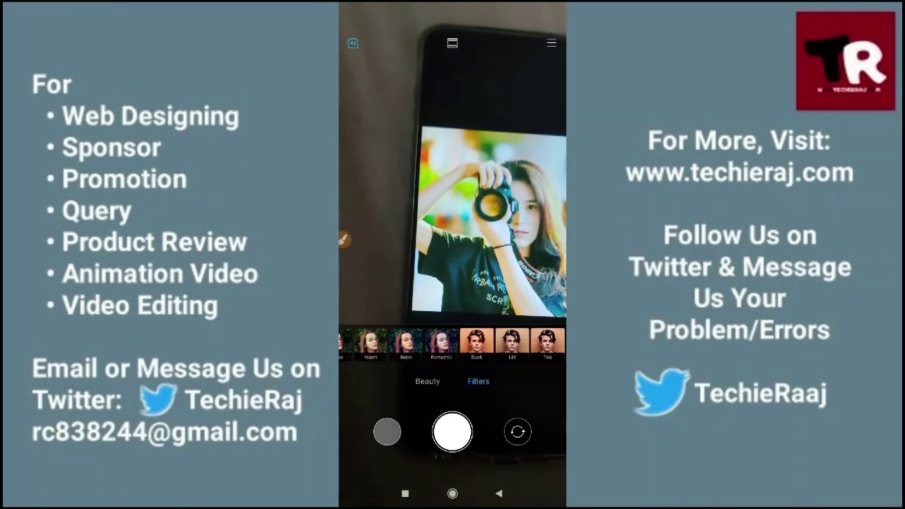 Mi Max2 DSLR Camera Setting