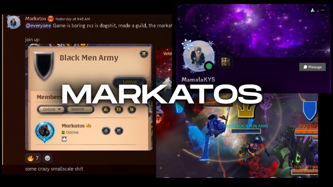 The art of MARKATOS CALLS
