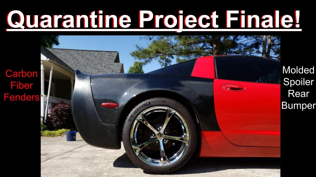 Putting Spacers on a C5 corvette / Rolling shots