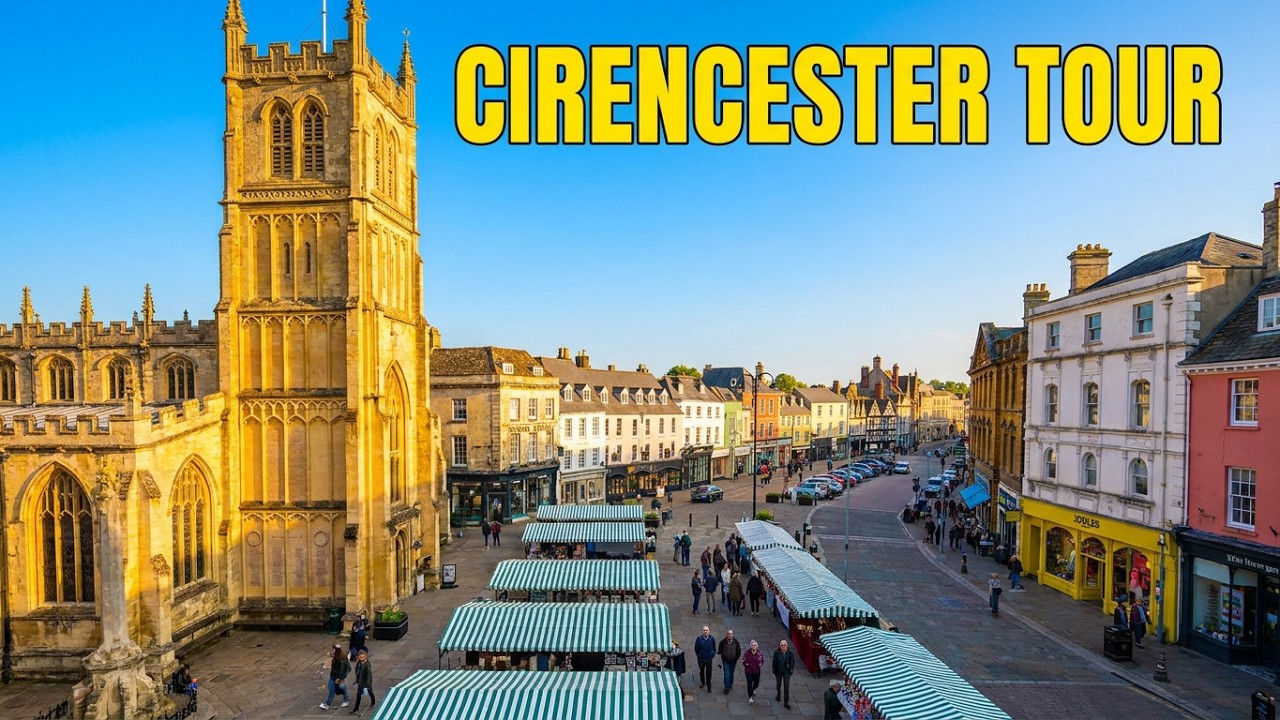 Cirencester,  The Dom Tour . Cotswolds, England, Saturday 07 March 2026