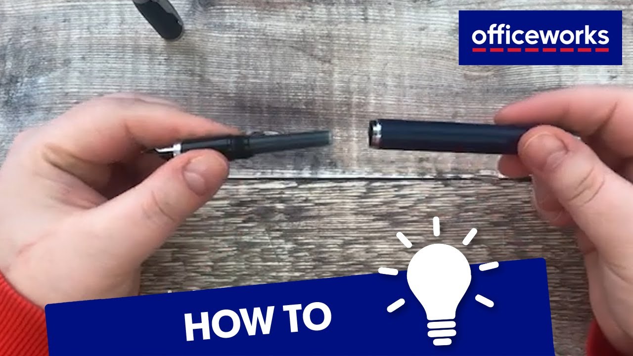 How to Change Your Parker Fountain Pen Ink Cartridge