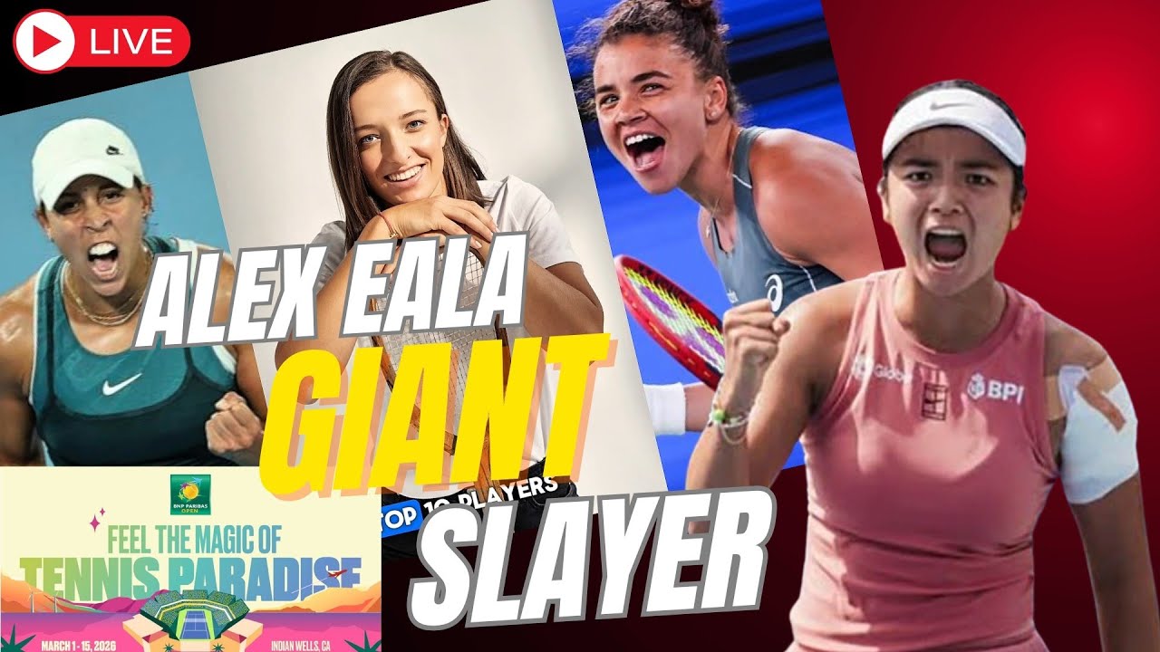 Alex Eala Is Coming for Indian Wells 👀 | Top Seeds Beware! #alexeala #tennis #bnpparibasopen 