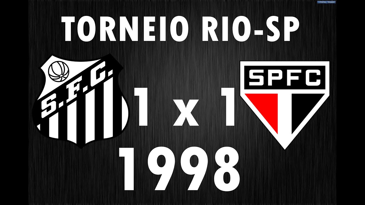Santos 1 x 1 São Paulo (Torneio Rio-São Paulo de 1998)