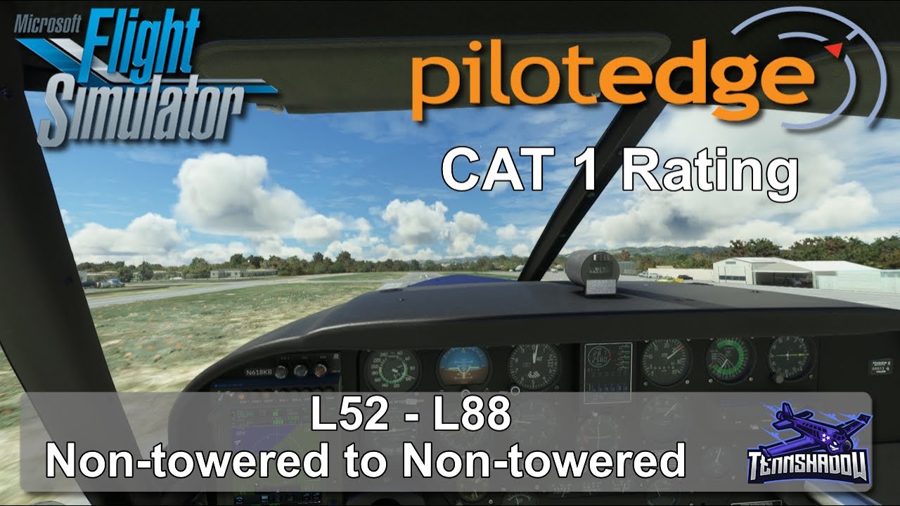 PilotEdge CAT 1 Rating | Microsoft Flight Simulator 2020 | A2A Comanche
