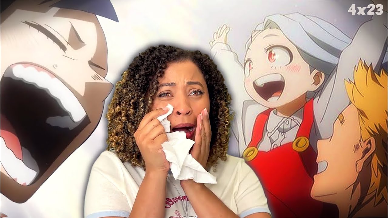A SMILE HAS NEVER MADE ME CRY MORE 😭 My Hero Academia Season 4 Episode 23 DUB Reaction