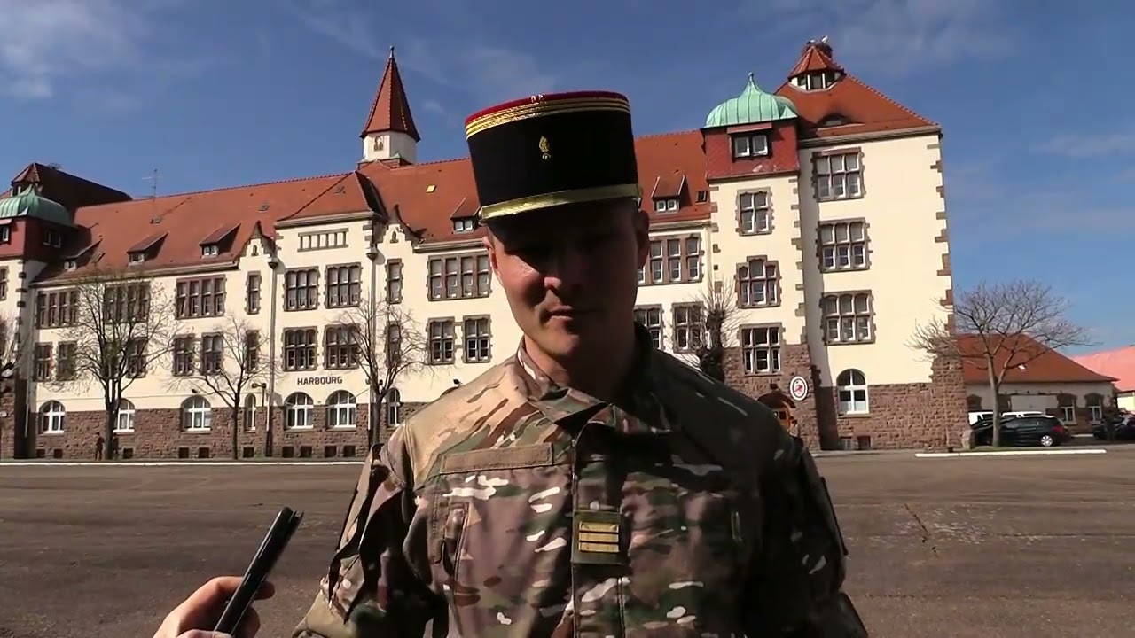 Départ de la 1e compagnie du 152e RI pour la Roumanie (Mission Aigle)