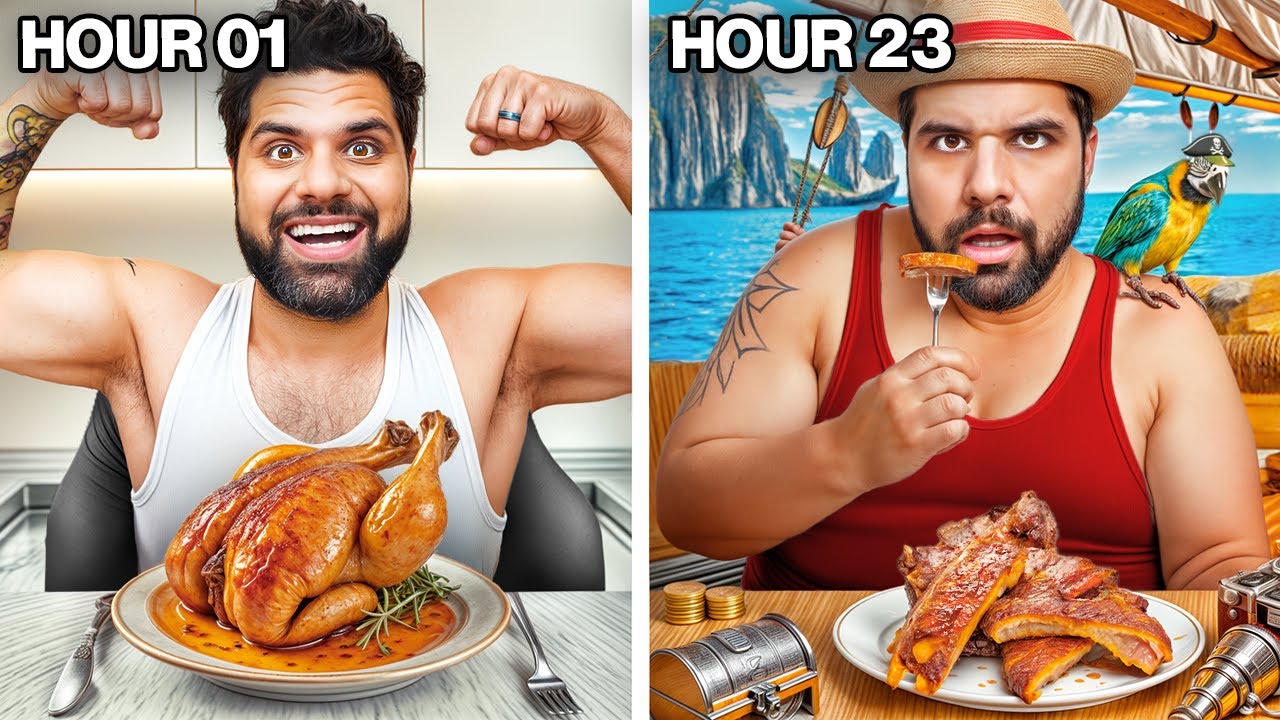 I Tried Luffy's Diet from One Piece