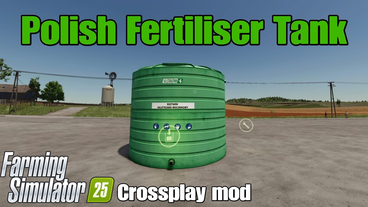 Polish Fertiliser Tank / FS25 crossplay mod