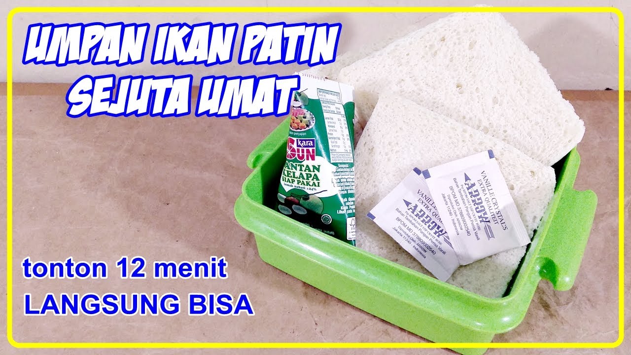 CARA MEMBUAT Umpan Ikan Patin Sejuta Umat AMPUH | Belajar Mancing #53