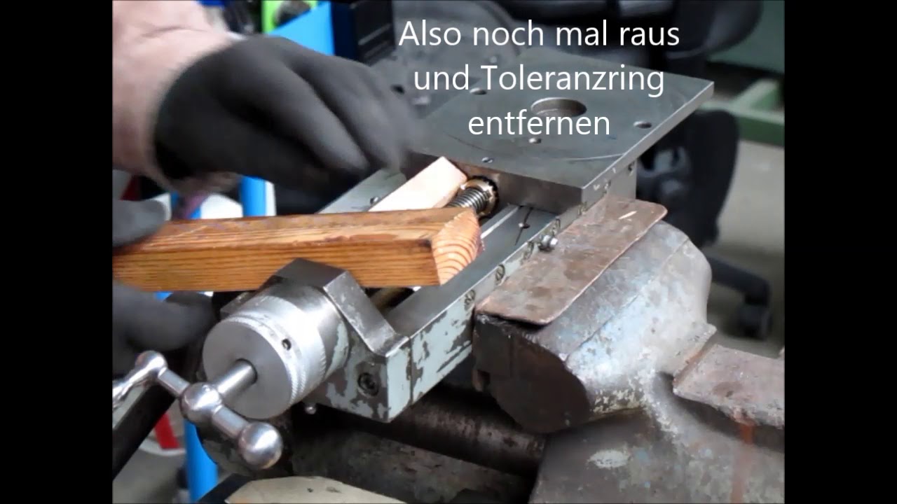 Weiler Praktikant Spindelmutter tauschen