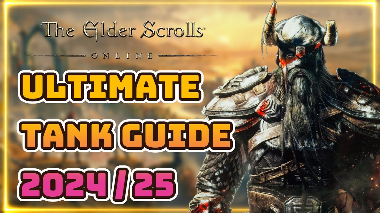 ESO Beginner Tank Guide 2025