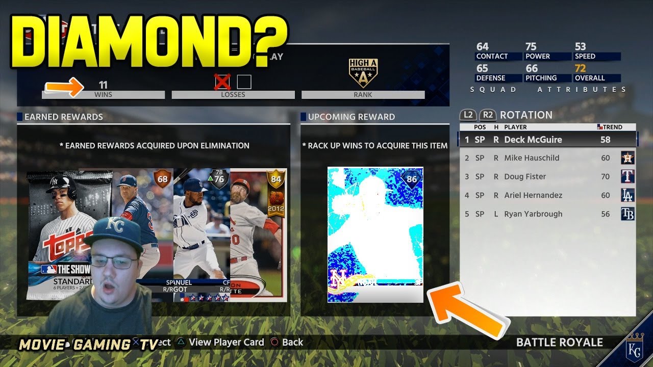 Diamond On The Line! MLB The Show 18 Battle Royale