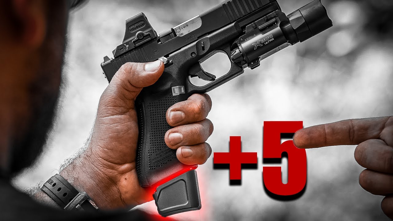 Удлинитель магазина Glock +5 с пружиной, которая НЕ разорит ваш кошелек. Tyrant CNC.