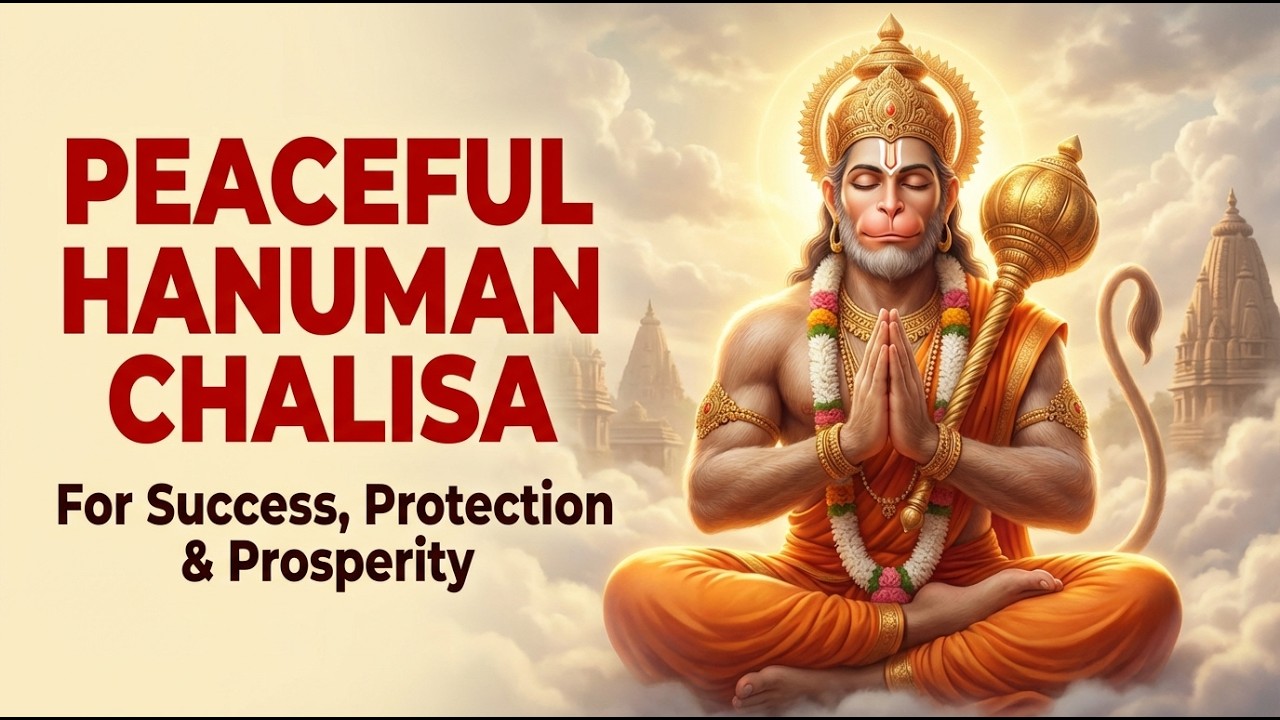 Hanuman Chalisa will Heal and protect you || Must Listen for Success , Growth & Prosperity