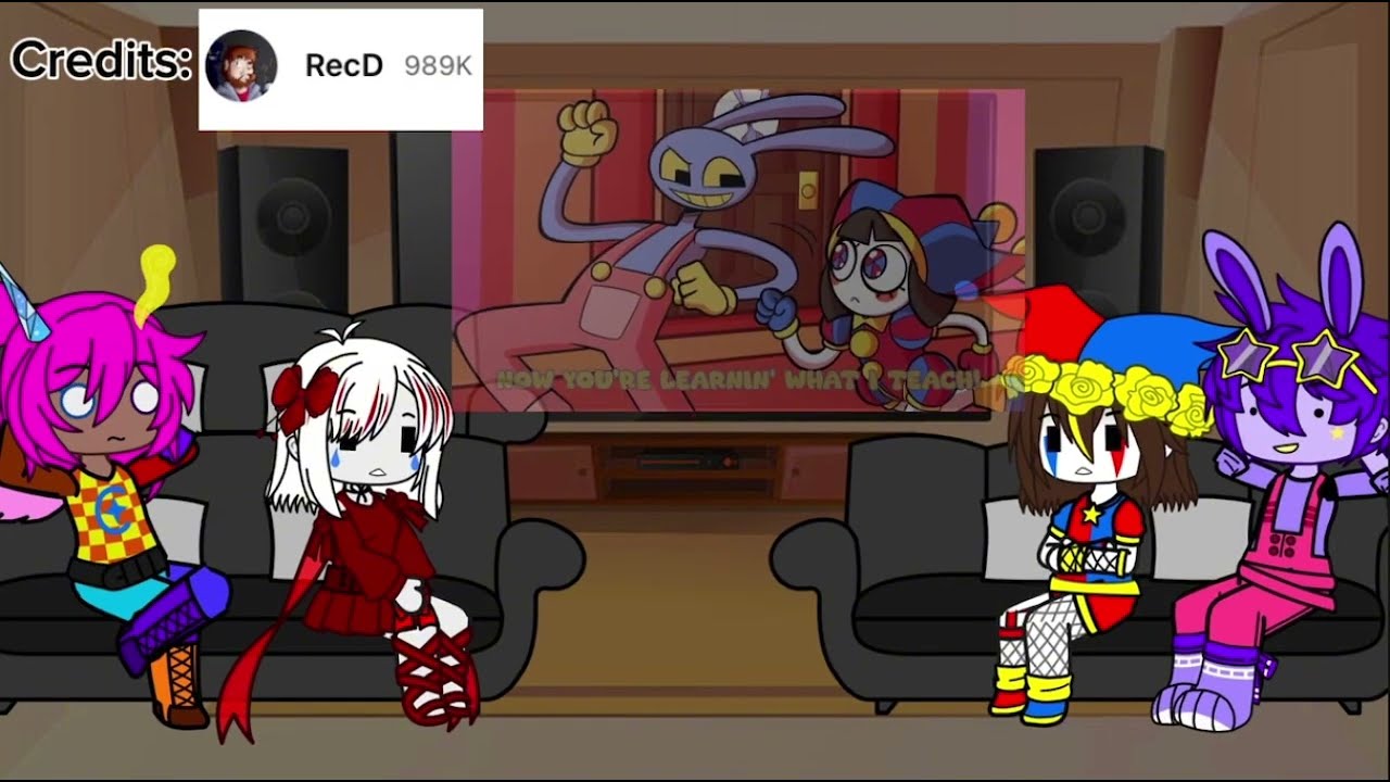 Tadc react to animatics (-Kinger) SLOW THE VIDEO DOWN TO 0.5!!