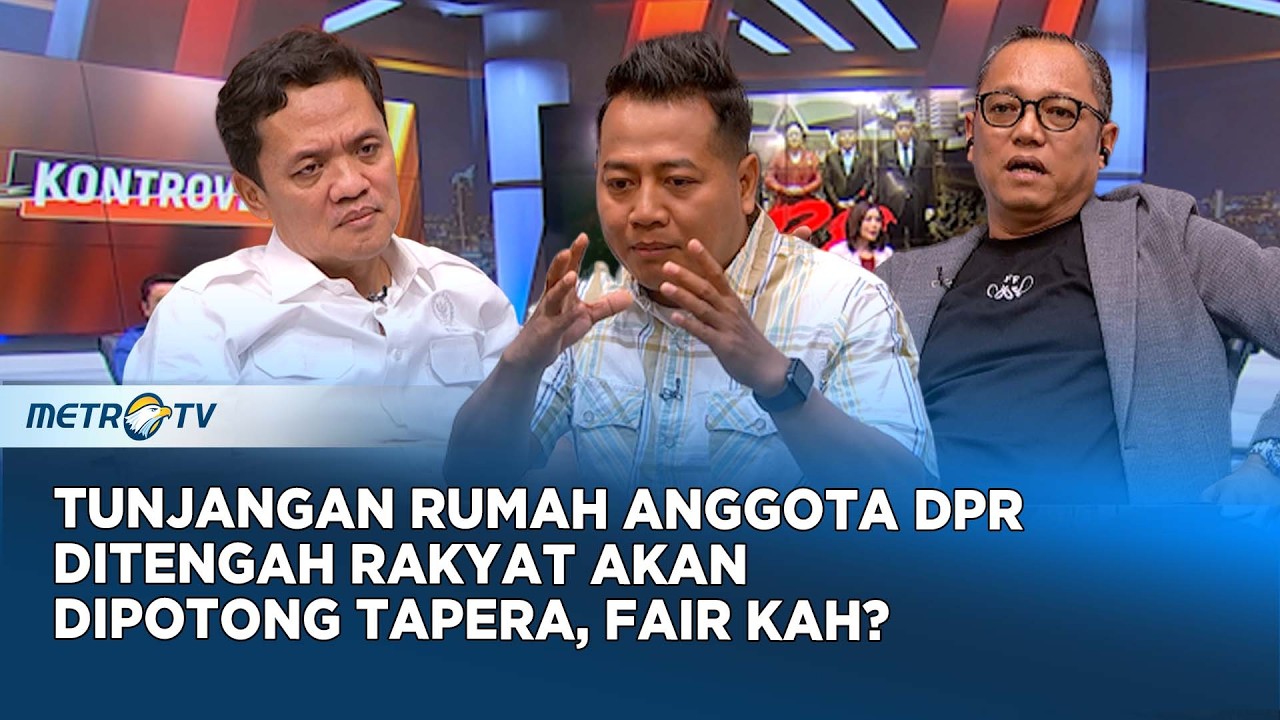 Anggota DPR Dinilai Sudah Mapan, Perlukah Tunjangan Rumah? #Kontroversi