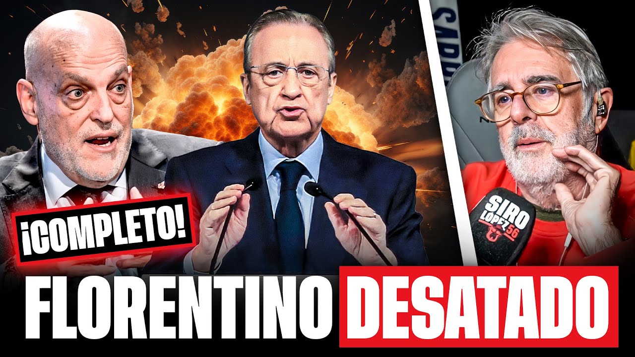 💥TODOS LOS PALOS DE FLORENTINO PÉREZ A JAVIER TEBAS, TEMA NEGREIRA, UEFA