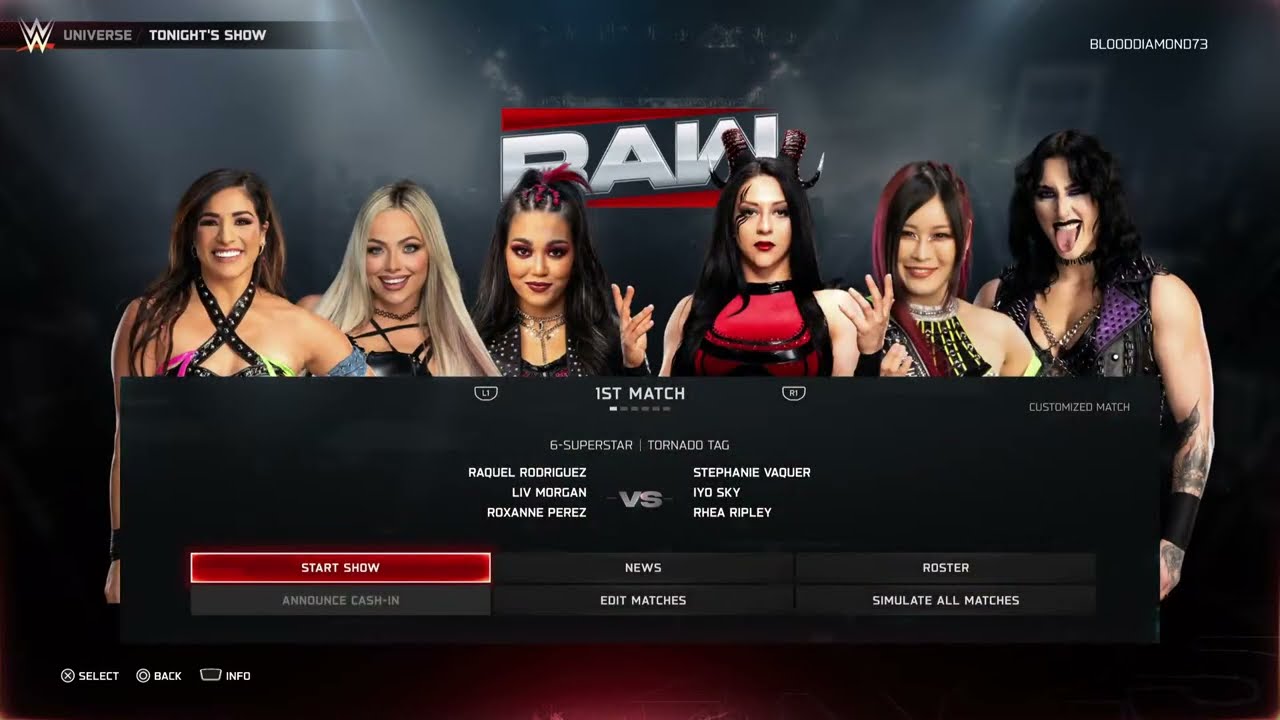 Live:WWE 2K25 Classic Universe Mode