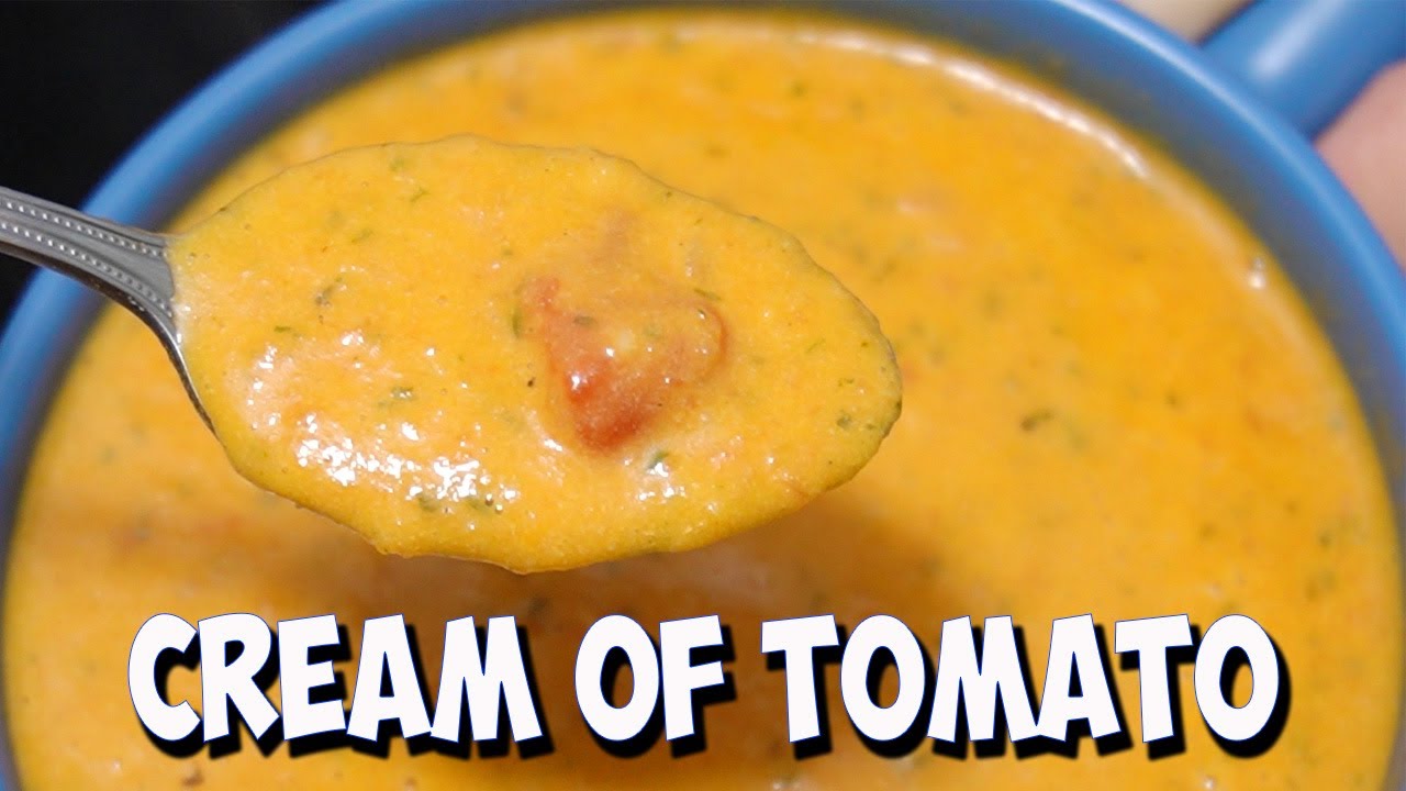 Cream of tomato soup - NO CREAM!
