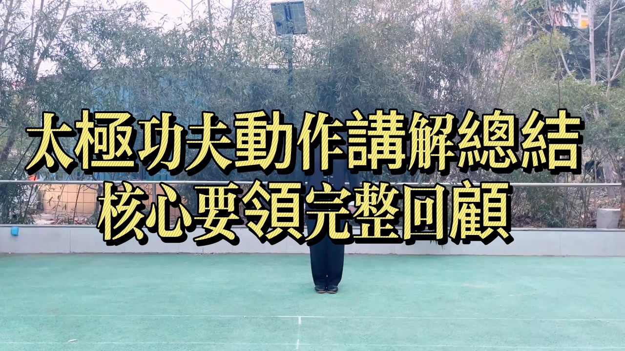 太極功夫動作講解總結｜核心要領完整回顧 Tai Chi#太極拳 #太極功夫 #動作講解 #動作總結#太極基礎 #太極要領 #太極訓練#TaiChi