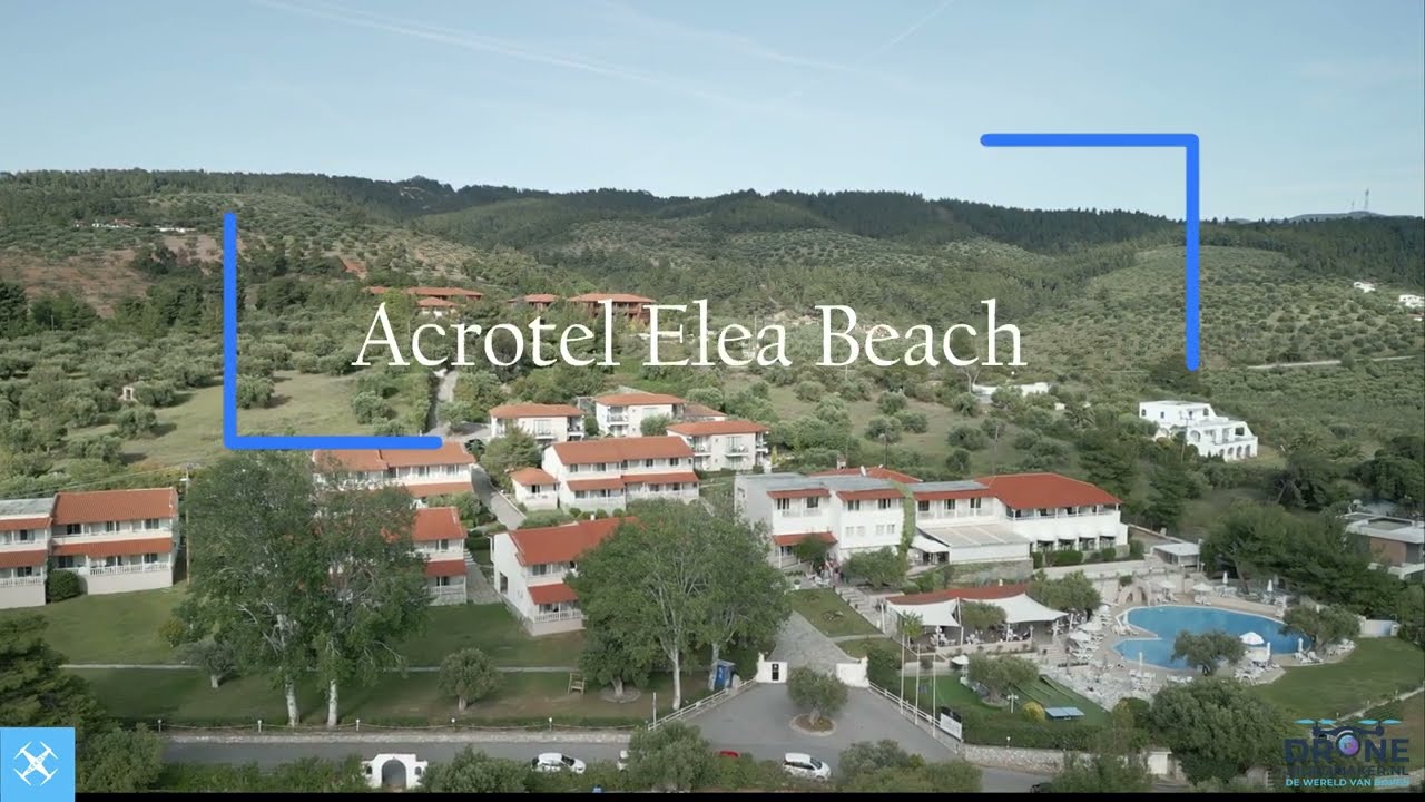 Acrotel Elea Beach Halkidiki Greece - Aerial dronevideo DJI Mini 3 Pro!