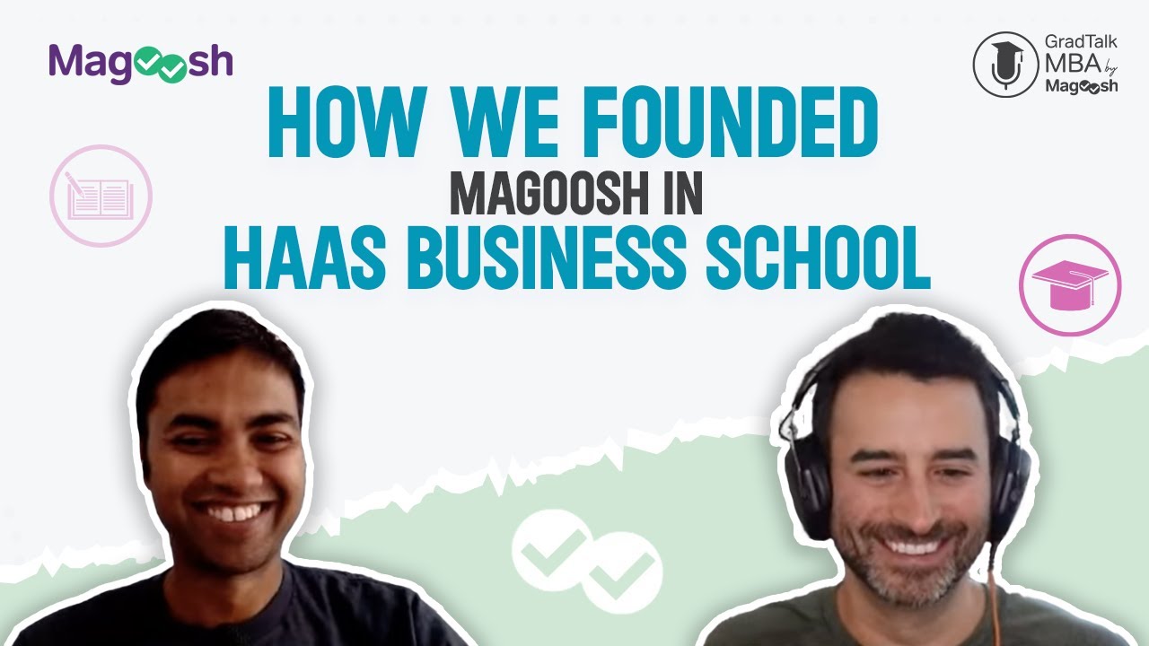 Gradtalk MBA Episode 1 with Magoosh founders Bhavin and Pejman