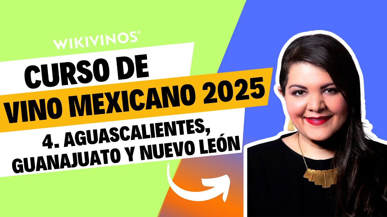 Curso de vino Mexicano 2025 - Aguascalientes, Guanajuato y Nuevo León