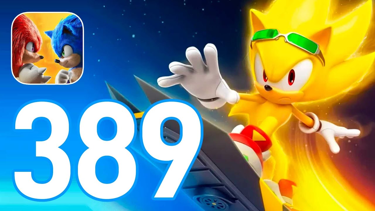Sonic Forces: Gameplay Walkthrough Part 389 - Extreme Gear Super Sonic! (iOS, Android)