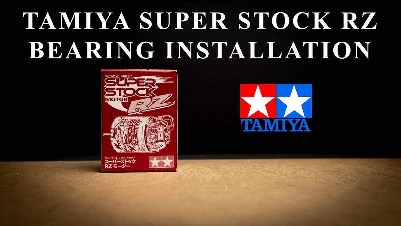 Tamiya Super Stock RZ Bearing Install