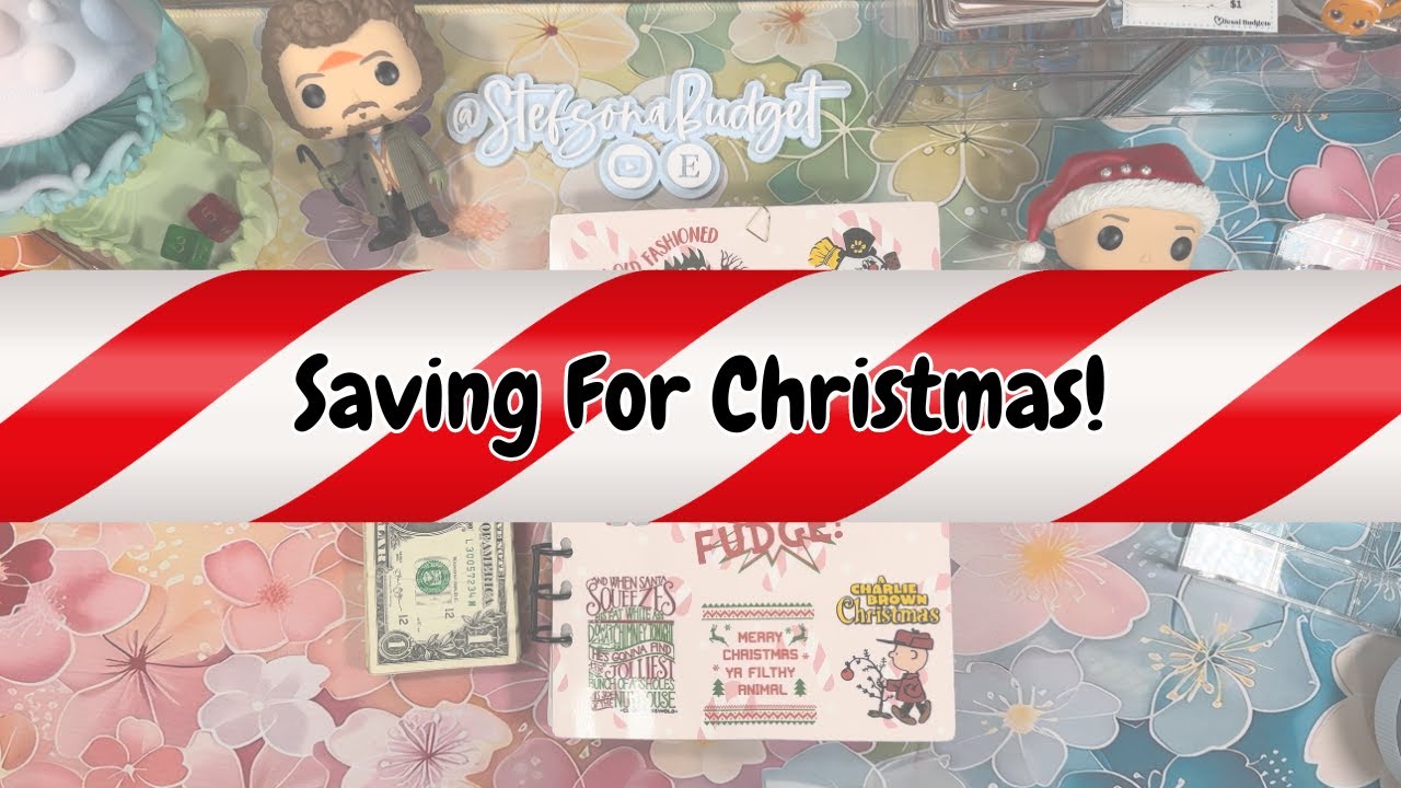 Saving For Christmas With Savings Challenges! Cash Stuffing $100