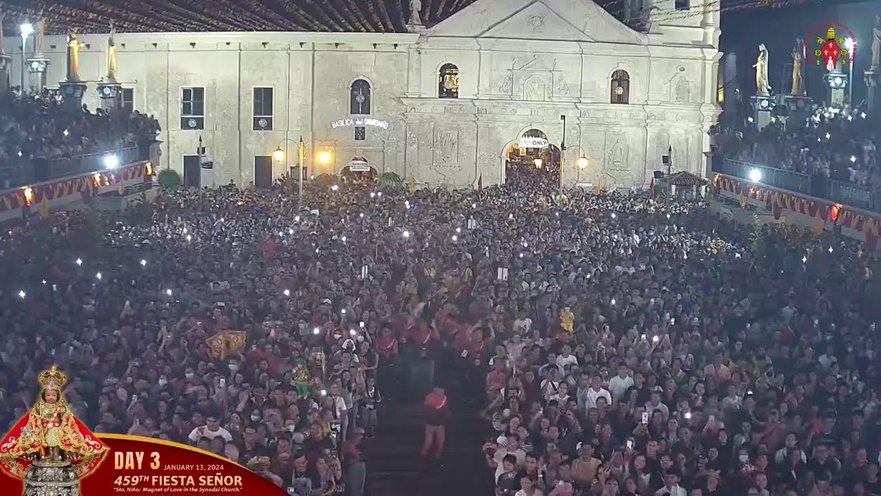 459th Fiesta Señor | 7:00PM Novena Mass | January 13, 2024 #OSANiño