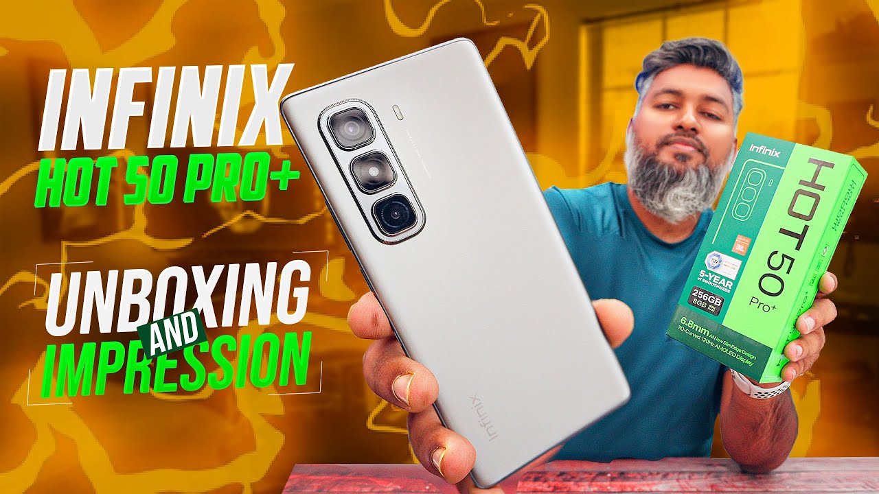 Infinix Hot 50 pro+ unboxing first impression!