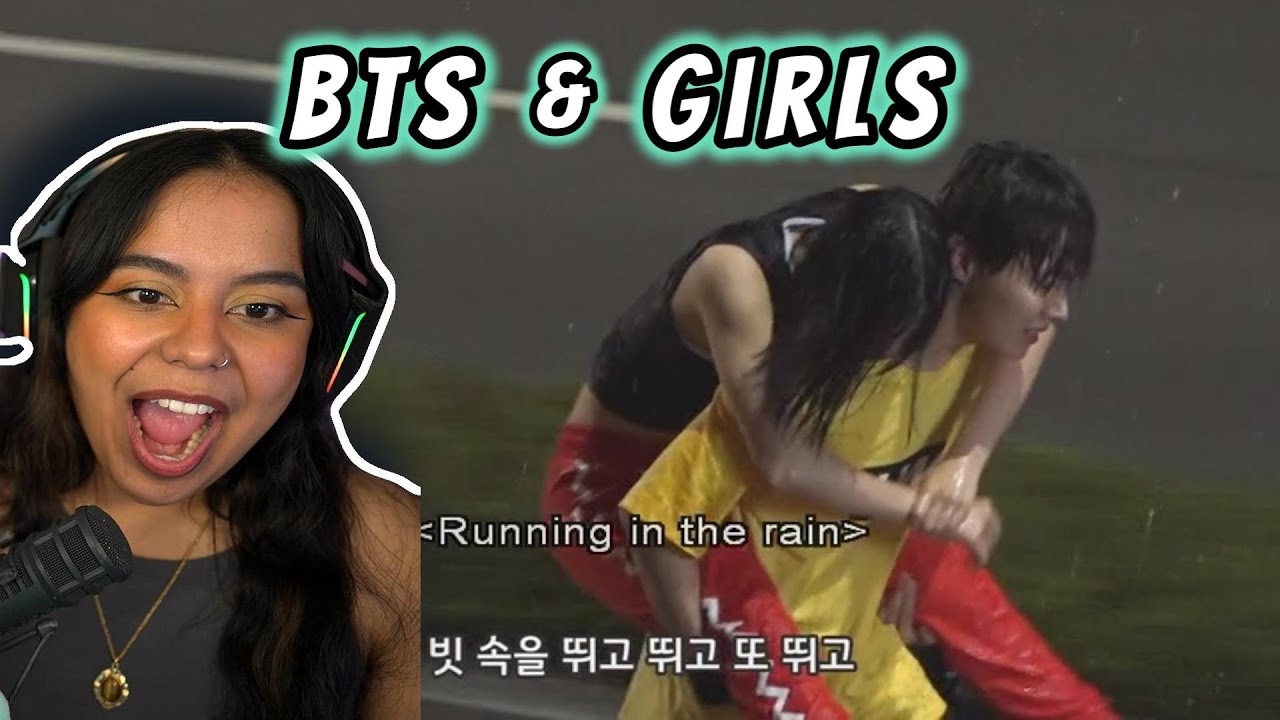 BTS & girls cute moments | baby army REACTS