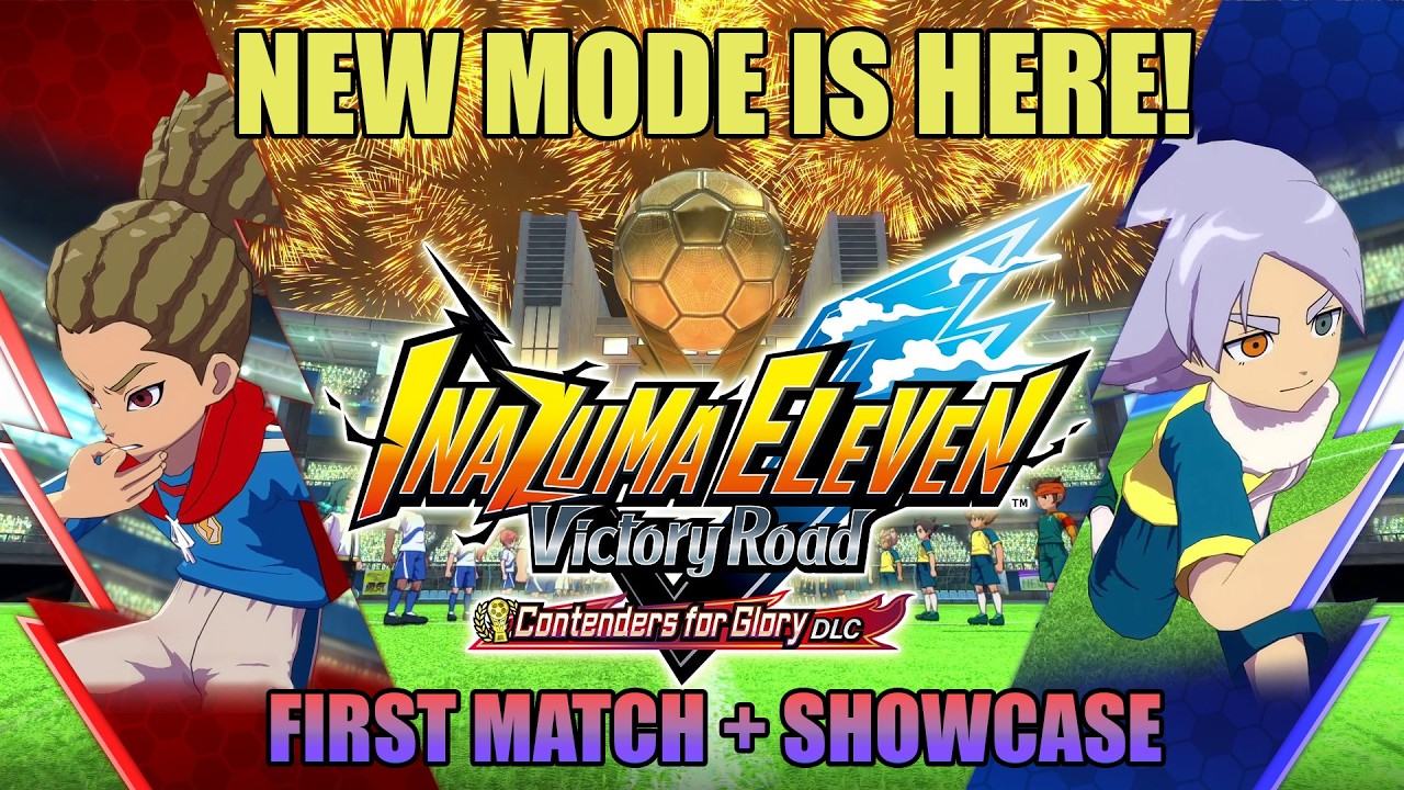 THIS is the NEW VICTORY ROAD gamemode! Showcase + FIRST MATCH | Inazuma Eleven Victory Road
