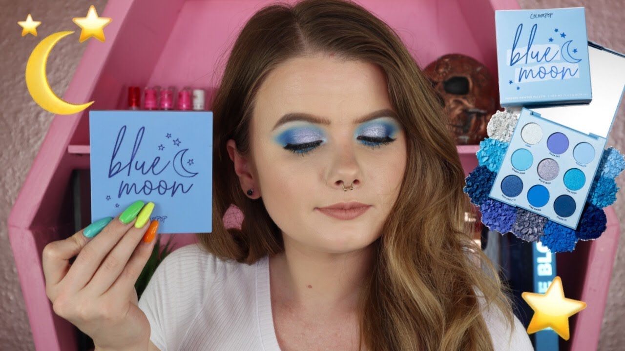 COLOURPOP BLUE MOON REVIEW & TUTORIAL | Vanessa Lopez