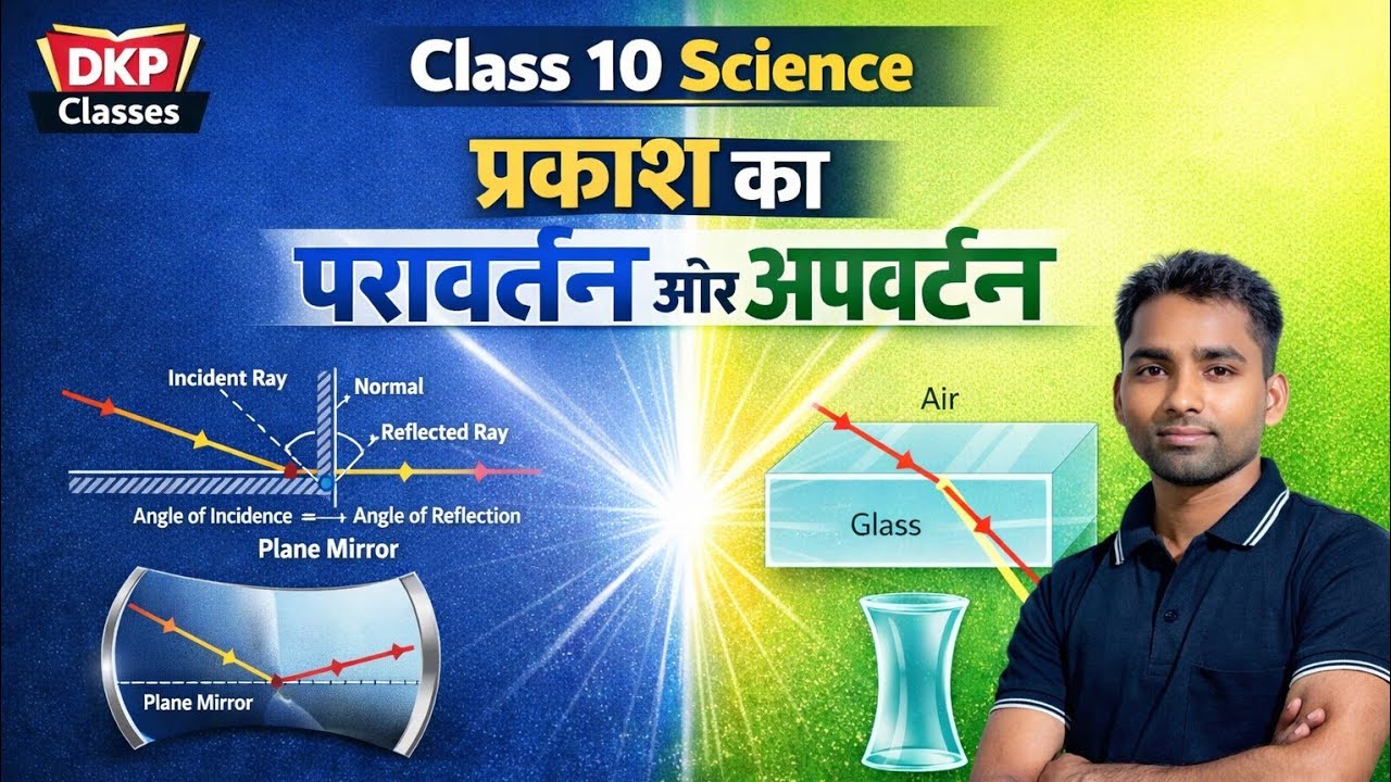 CLASS 10TH SCIENCE CHAPTER 1.0 प्रकाश परावर्तन और अपवर्तन NCERT BOOK L-2