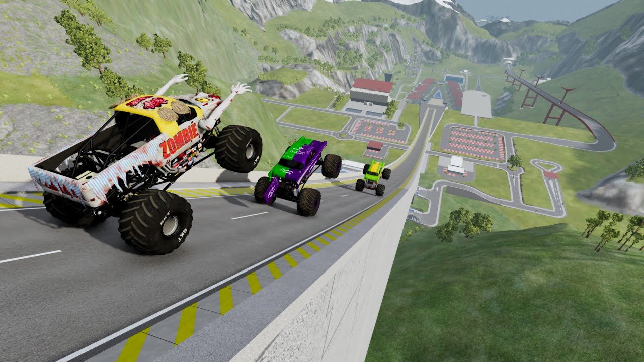 100 MPH Crash Test – BeamNG.drive Realism Test #065😱😱😱