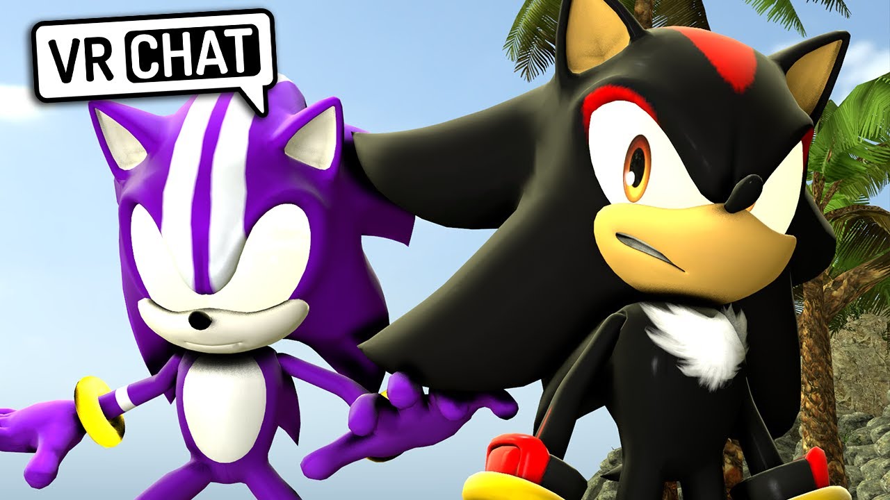 Shadow встречает Darkspine Sonic! (VR-чат)