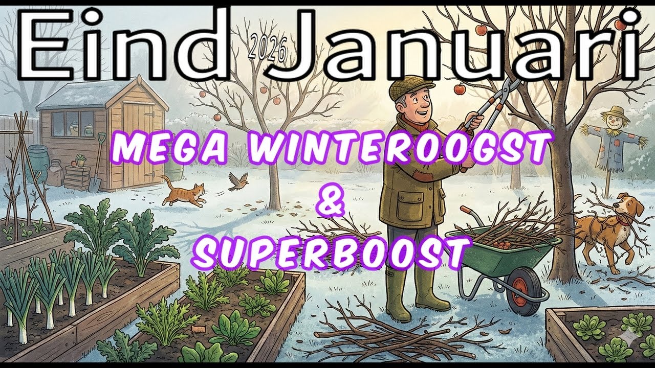 Tuinagenda Eind Januari – Doordragers, NPK & superboost (#2026/03)