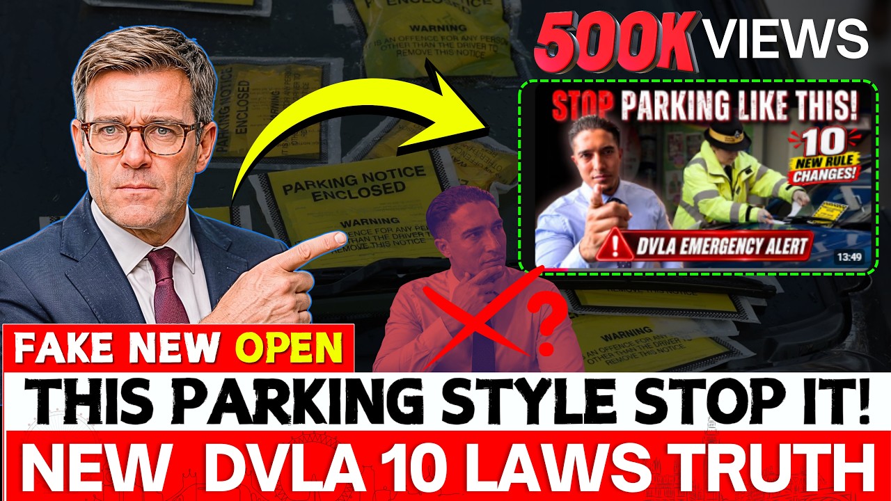 DANGEROUS New UK Parking Laws Ahead &mdash; Fines Get Tighter, No Mercy! What is True?
