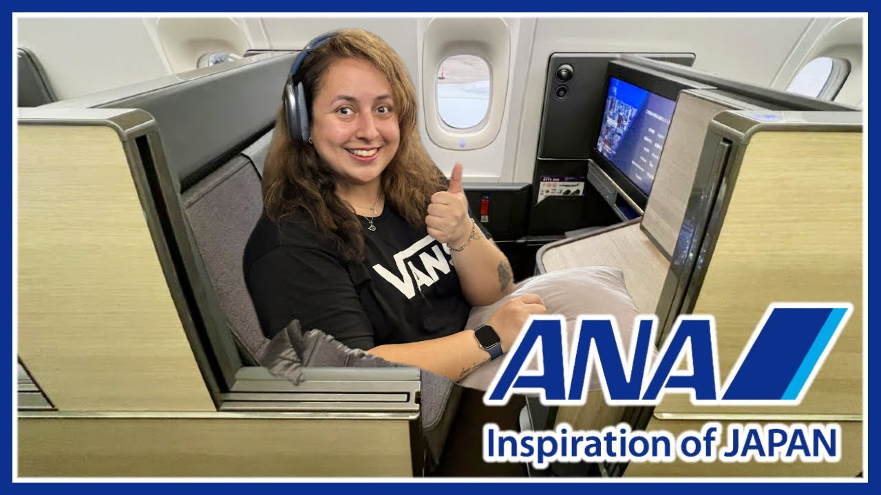 JAPAN Travel Vlog! 14 Hours in ANA Business Class The ROOM | London Heathrow to Tokyo Haneda! 2025