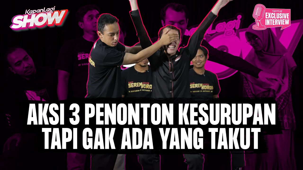 Penonton Kesurupan, Malah Makin Dikerjain Mael Lee, Daffa, Dodit