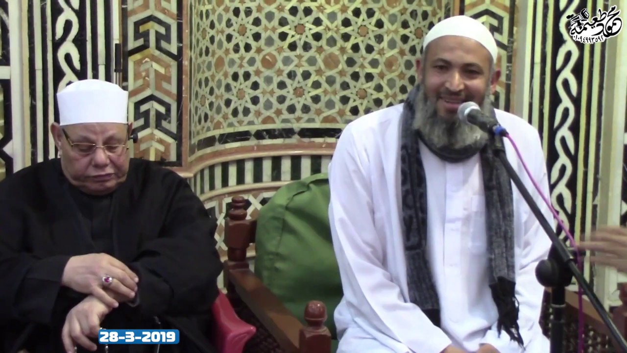 الدكتور مصطفى الأعصر = كلمه- أمسية مسجد سيدى خطاب -منشأة جريس أشمون منوفيه 28-3-2019