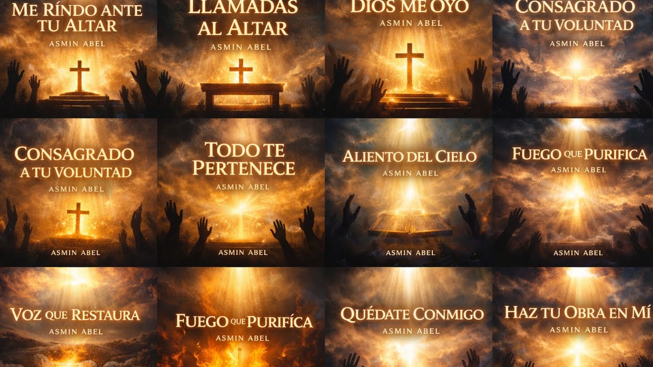 LLAMADAS AL ALTAR | Álbum Completo Worship 2026 | Adoración y Espíritu Santo – ASMIN ABEL