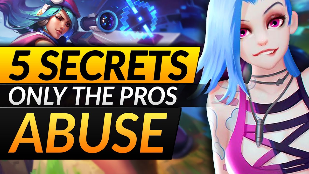 5 Challenger SECRETS that You MUST USE - Tips for EVERY Role/Champion - LoL Pro Macro Guide
